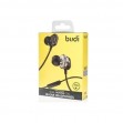 Спортивные беспроводные наушники Budi Bluetooth с двойной оплеткой (M8J011)
