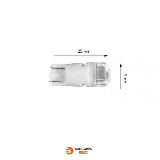 LED автолампа С3 ceramic цоколь T10/W5W Белый (1 шт.)