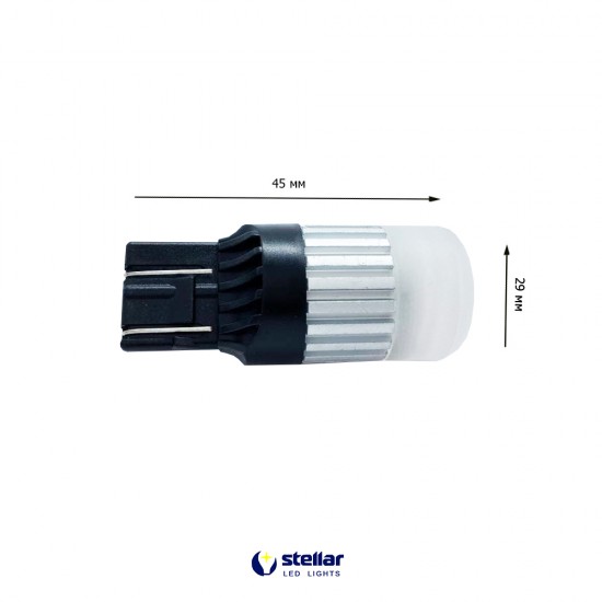 LED автолампа D60 STELLAR цоколь W21W/5W/7443 CAN BUS белый (1 шт.)  