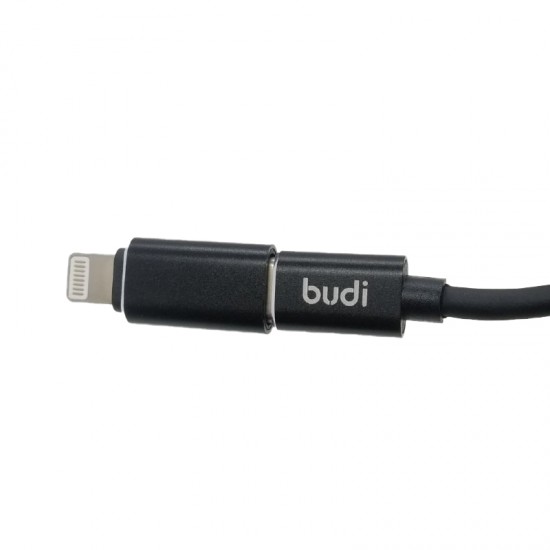 Кабель Budi 3в1 USB-Lightning;Type-C;MicroUSB;(M8J180A) 